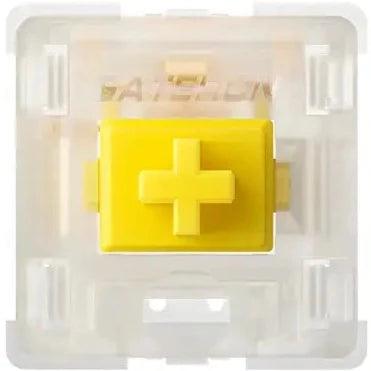 Gateron KS3 X1 - Milky Yellow Switch - 5 Pin - 10st. - Clickeys.nl