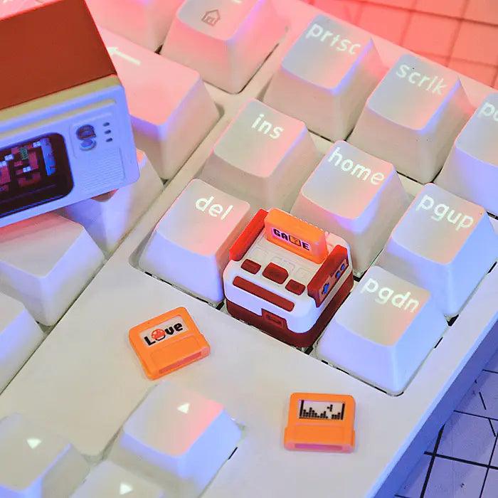 Retro Console - RGB Passthrough - Artisan Keycap - Clickeys.nl