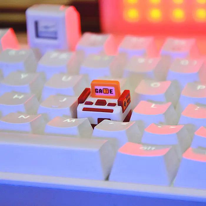 Retro Console - RGB Passthrough - Artisan Keycap - Clickeys.nl