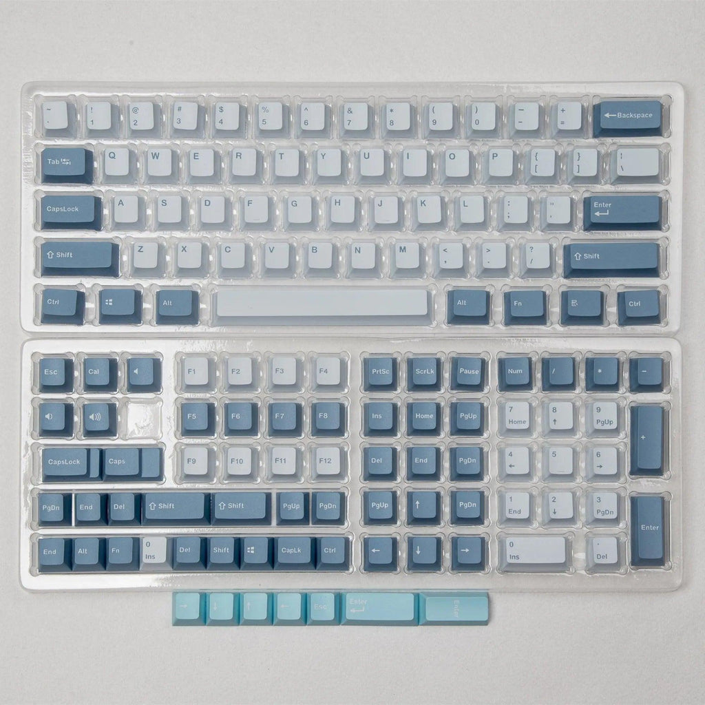 Blue Sub - PBT Keycap Set - OEM Profile - 135 Keycaps - Clickeys.nl