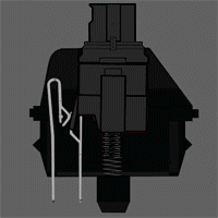 Gateron KS9 - Black Switch - 3 Pin - 10st. - Clickeys.nl