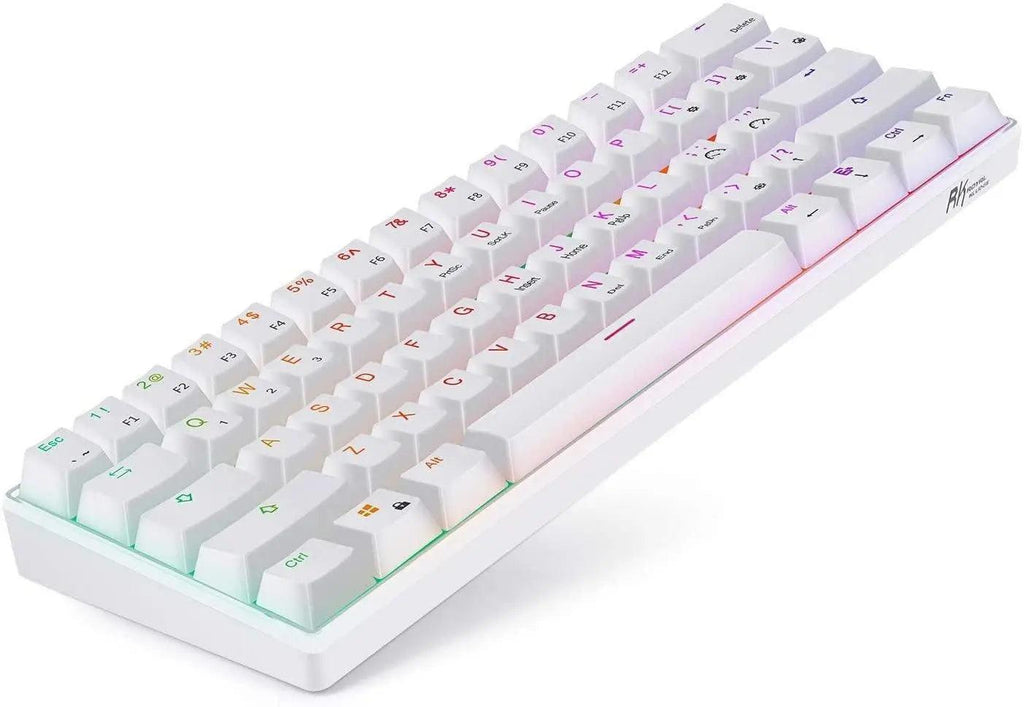 Royal Kludge - 61 Keys - Wit - RGB - Hot Swappable - Clickeys.nl