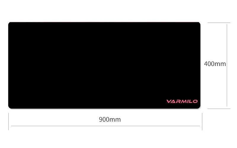 Varmilo - Full Black - Muismat XL - Clickeys.nl